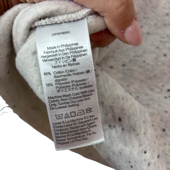 Madewell MWL Make Weekends Longer Betterterry Relaxed Turtleneck Sweatshirt Sz S - Picture 10 of 12